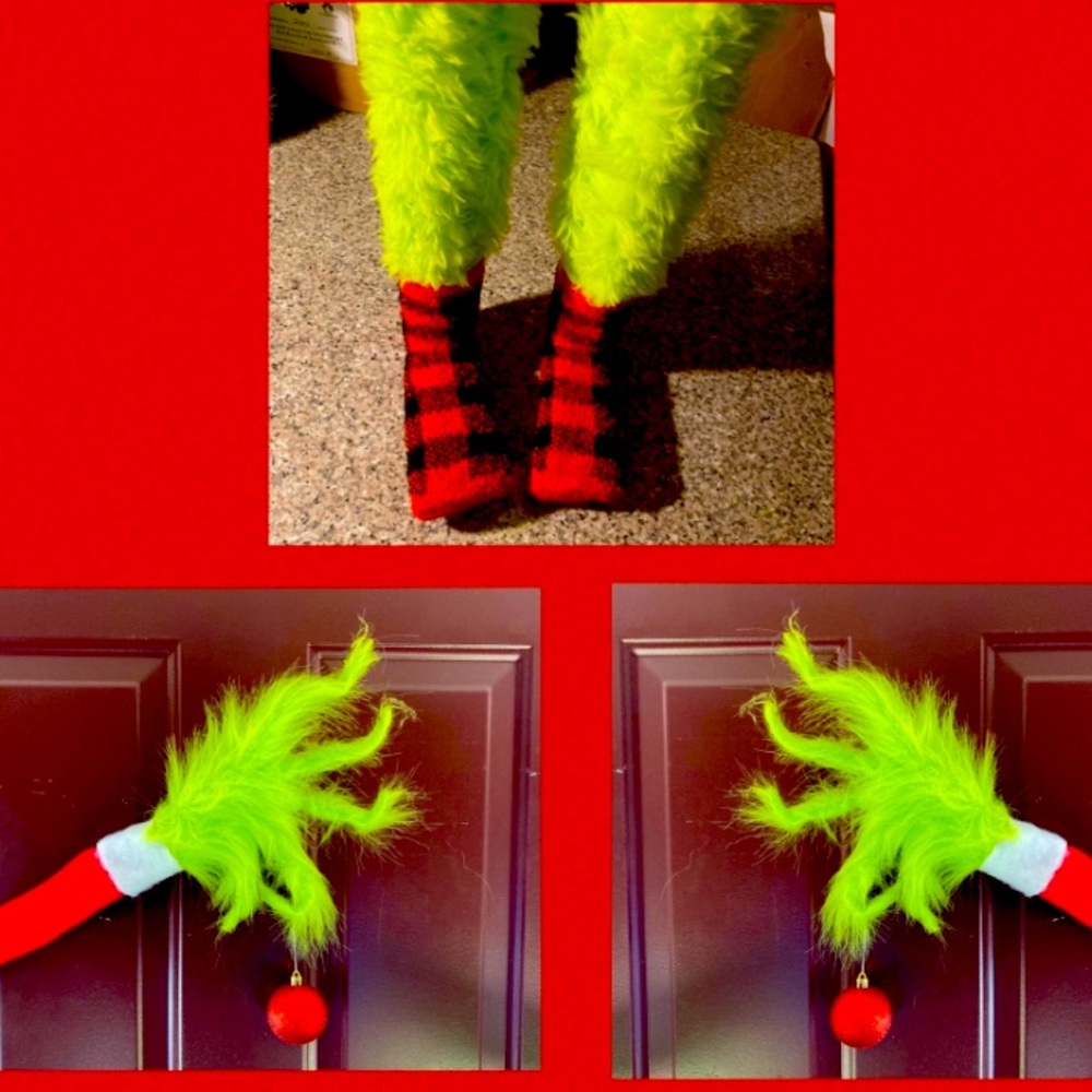 Grinch Christmas Tree Set 2 hands & Legs! 🎄